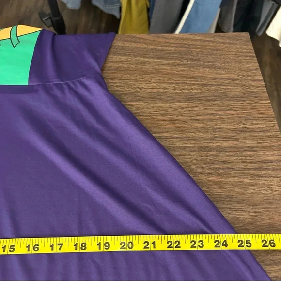 NWT DC Comics Batman The Joker A-Line Skater Dress Cosplay  Women's Juniors M - Picture 11 of 12